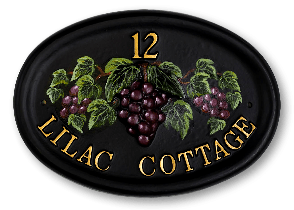 Grapes Extended house sign
