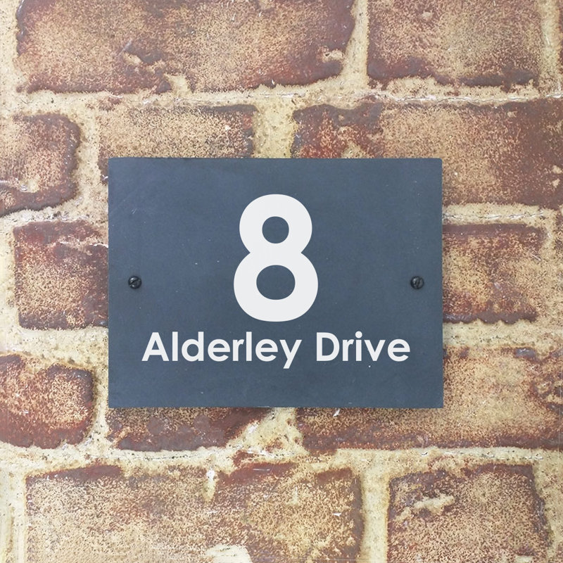 Alderley house sign