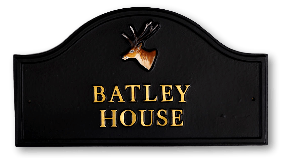 Stag Head house sign