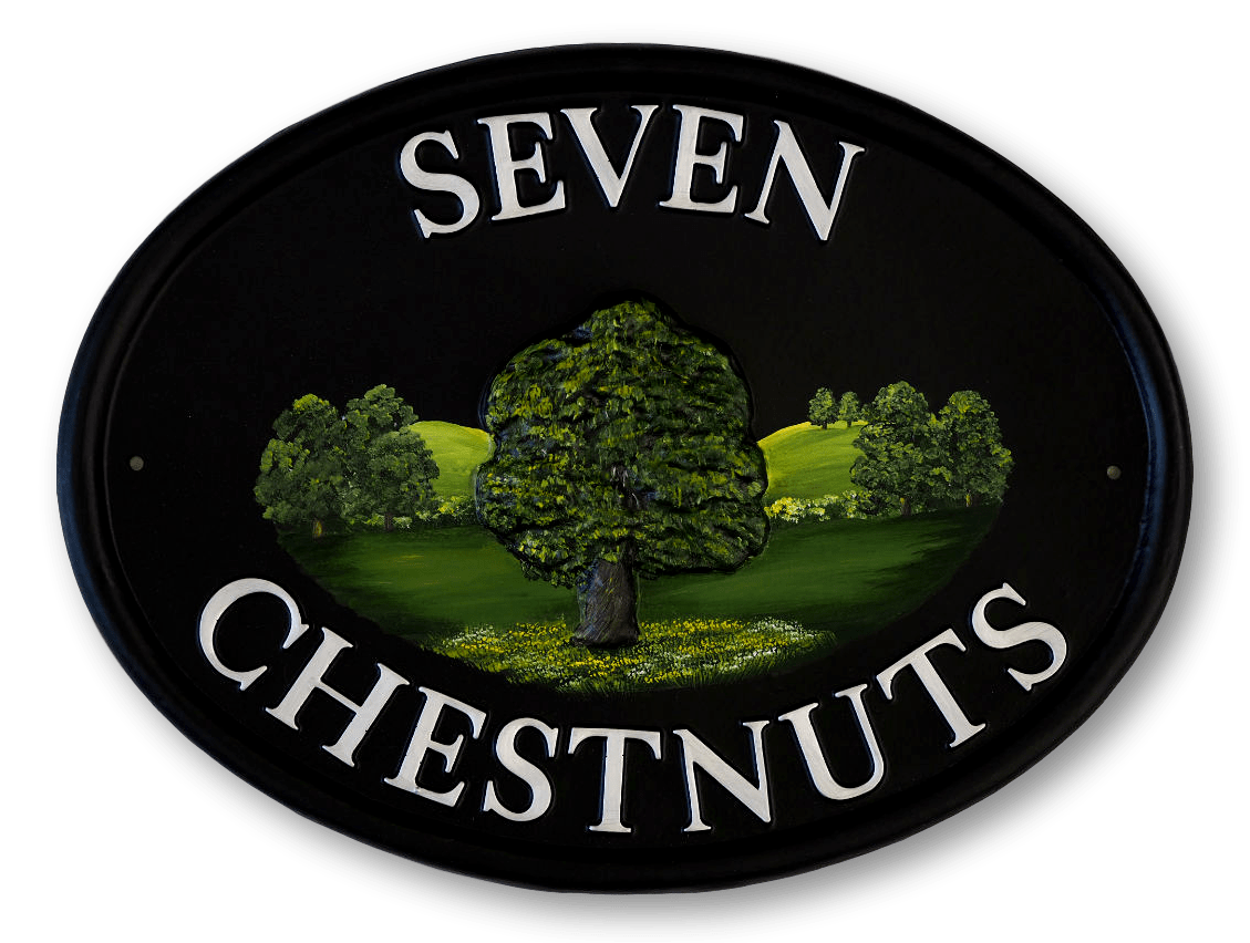 Chestnut Tree house sign