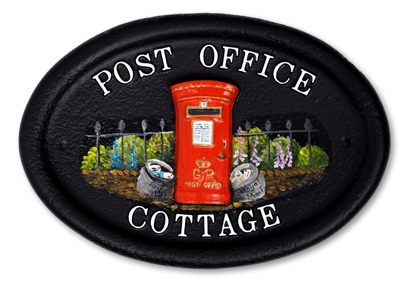 Post Box house sign