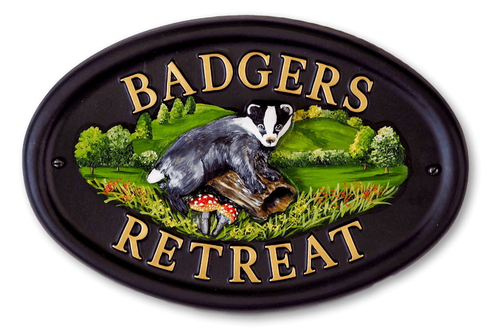 Badger | Animal House Signs | Village Green Signs