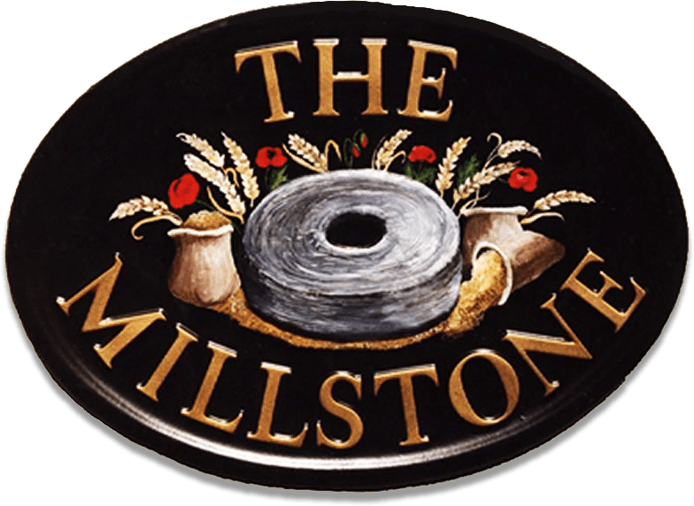 Millstone house sign