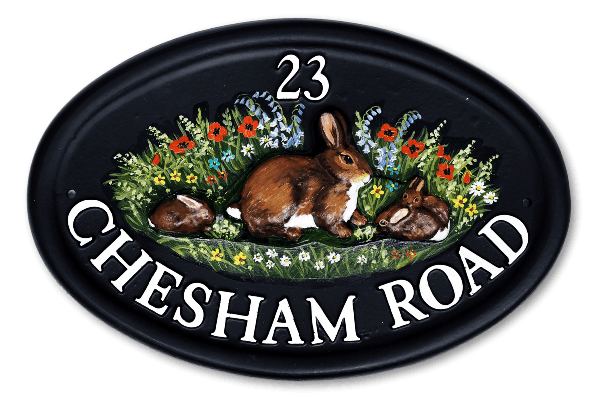 Rabbits | Animal House Signs | Village Green Signs
