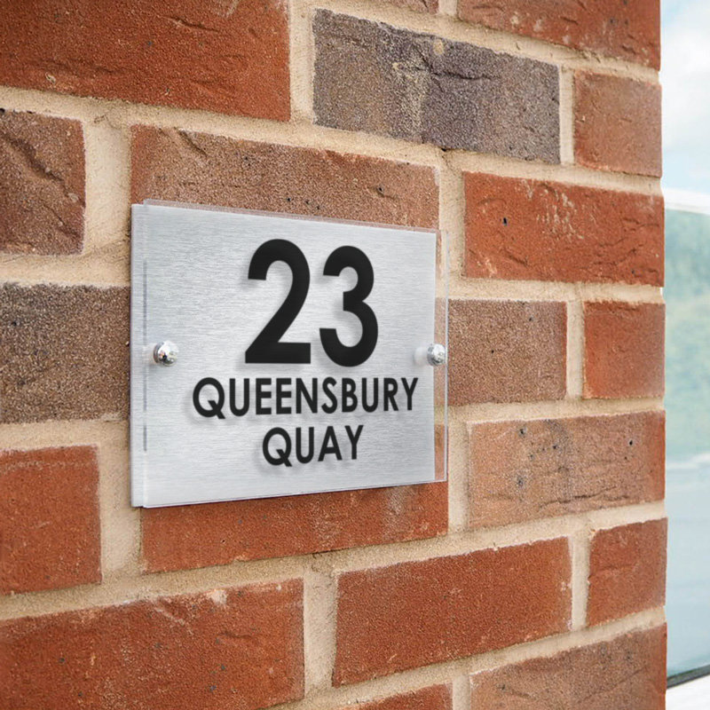 Queensbury house sign