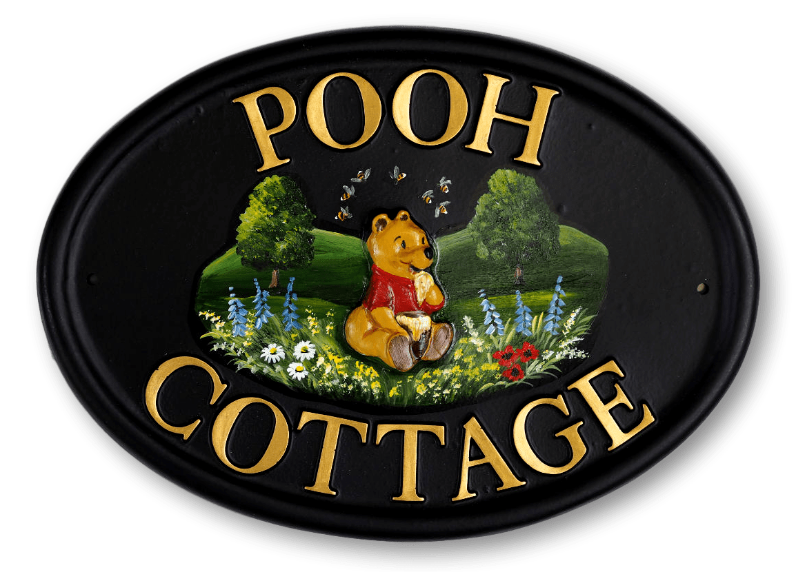 Pooh Bear Disney house sign