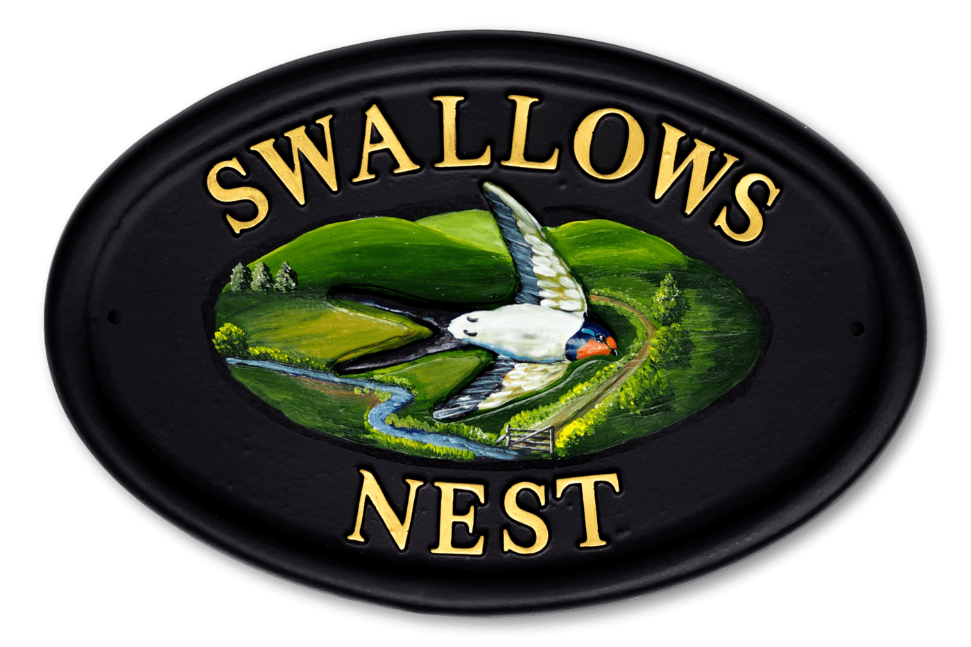 Swallows house sign