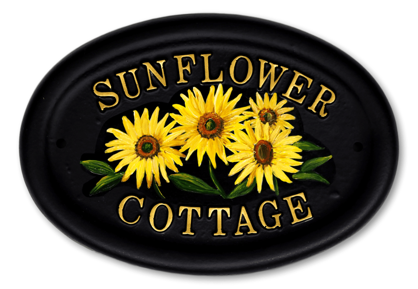Sunflowers house sign