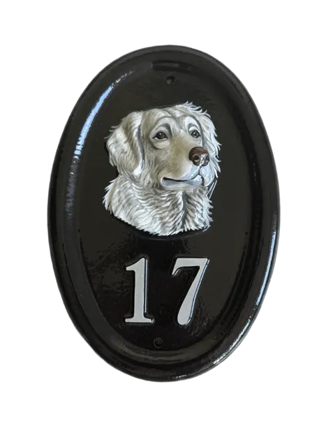 17 – Long Haired Labrador 20x14cm