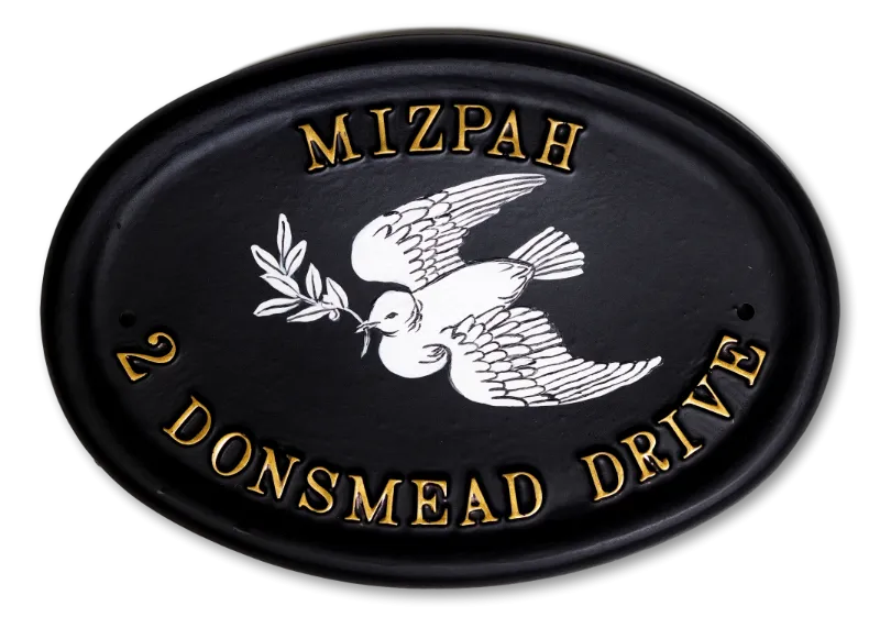 Dove Of Peace Flat Painted
