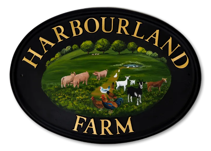 Farm Animals Scene