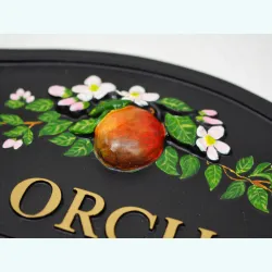 Apple And Blossom close-up. - F7d-2