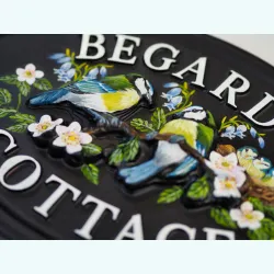 Bluetits close-up. - B9a-2