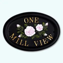 Camellia Flat Painted - F19fpa
