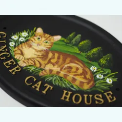 Cats Flat Painted Close Up - C20fpc-1