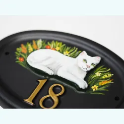 Cat Laying Close Up - C1b-close