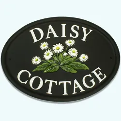 Daisies White Letters - F35c