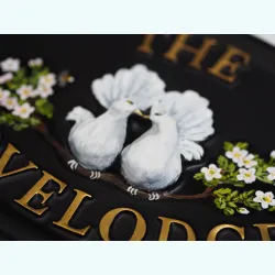 Doves Close Up - B26a-close