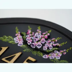Foxgloves Close Up - F43a-close