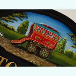 Gypsy Caravan Close Up - M86a-close