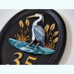 Heron Split Layout close-up. - B42a-2