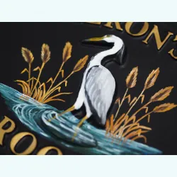 Heron Close Up - W56a-close
