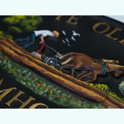 Horse & Plough Large Close Up - H18a-close