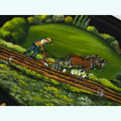 Horse & Plough Small Close Up - H19a-close