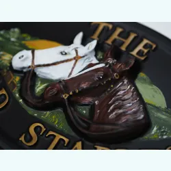 Horses Heads Close Up - H1a-close