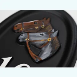 Horses Heads Close Up - H4a-close