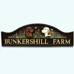 Irish Setter Heads - D62b