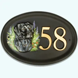 Labrador Head - D68c