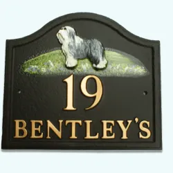Old English Sheepdog - D80b