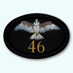Peregrine Falcon Flat Painted - B88fpa