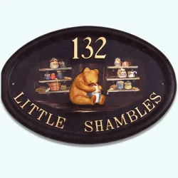 Pooh Bear Sitting - M122b