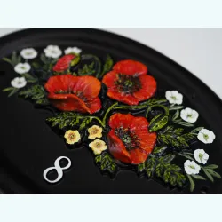 Poppies Close Up - F96c-close