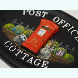 Post Box close-up. - M126a-2