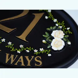 Roses Split Close Up - F111a-1