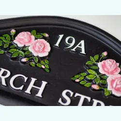 Roses Split close-up. - F110a-2
