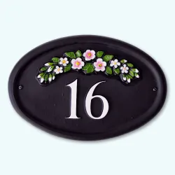 Row Of Flowers - F115a