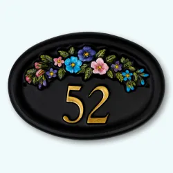 Row Of Flowers - F115c