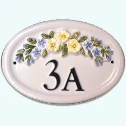 Row Of Flowers - F115e