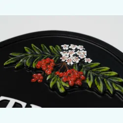 Rowan Berries Close Up - F118b-close