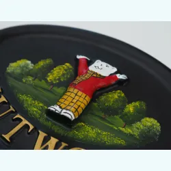 Rupert Bear Close Up - M131a-close