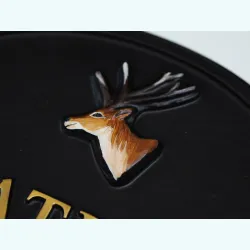 Stag Close Up - A86a-close