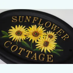Sunflowers close-up. - F128fpa-2