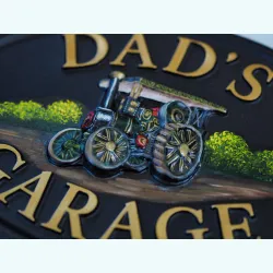 Traction Engine close-up. - M152a-2