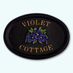 Violets Split - F135a