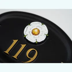 Yorkshire Rose Close Up - F155a-close