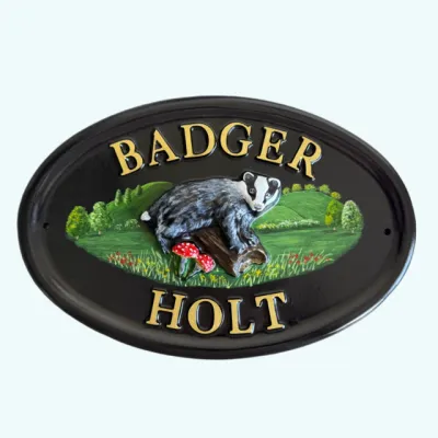 Product Badger Holt 30x20cm oval Image